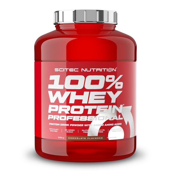 SciTec 100% Whey Protein Professional, Strawberry White Chocolate - 2350g
