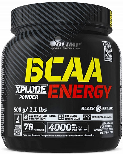 BCAA Xplode Energy, Xplosive Cola (EAN 5901330082764) - 500g - Sense42 Beauty and Health