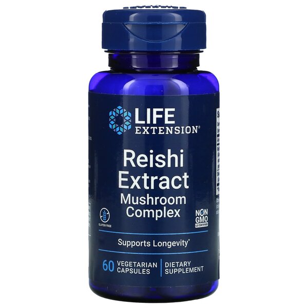 Reishi Extract Mushroom Complex - 60 vcaps - Sense42 Beauty and Health
