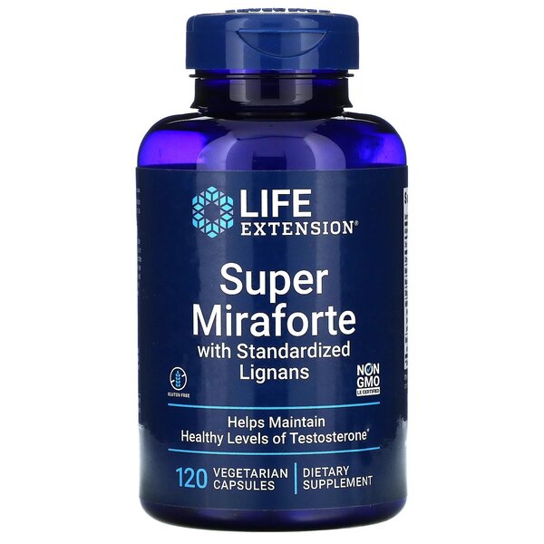 Super Miraforte with Standardized Lignans - 120 vcaps - Sense42 Beauty and Health