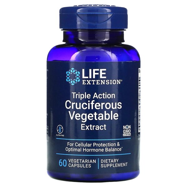 Triple Action Cruciferous Vegetable Extract - 60 vcaps - Sense42 Beauty and Health