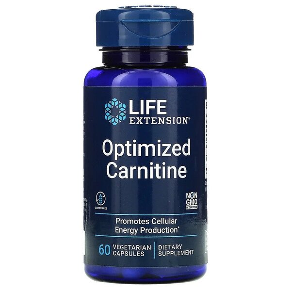 Optimized Carnitine - 60 caps - Sense42 Beauty and Health