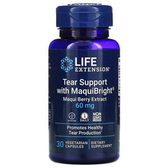 Tear Support with MaquiBright (Maqui Berry Extract), 60mg - 30 vcaps - Sense42 Beauty and Health