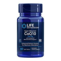Super Ubiquinol CoQ10 with Enhanced Mitochondrial Support, 100mg - 60 softgels - Sense42 Beauty and Health