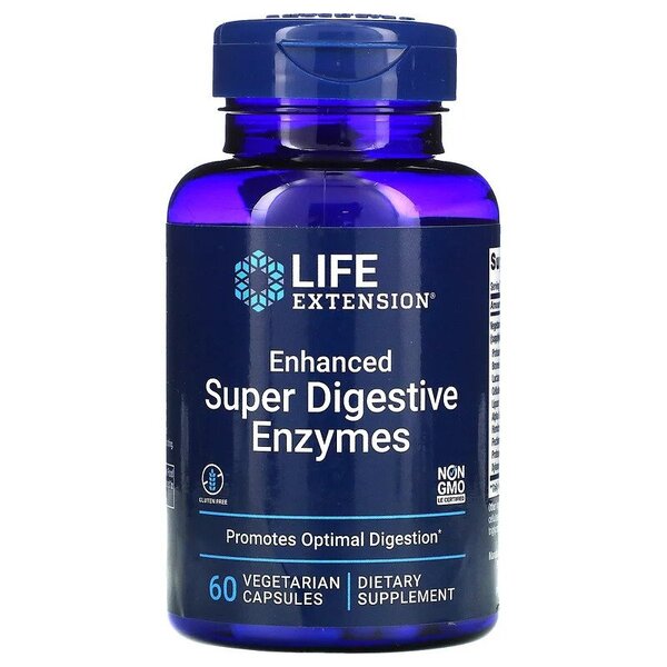 Enhanced Super Digestive Enzymes and Probiotics - 60 vcaps - Sense42 Beauty and Health