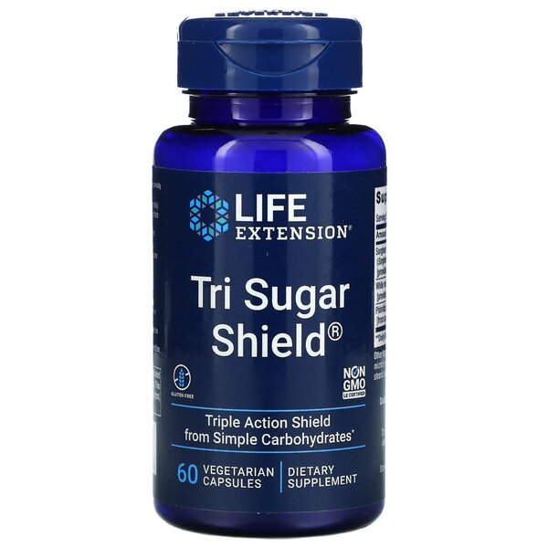 Tri Sugar Shield - 60 vcaps - Sense42 Beauty and Health
