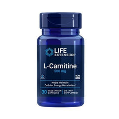 L-Carnitine, 500mg - 30 vcaps - Sense42 Beauty and Health