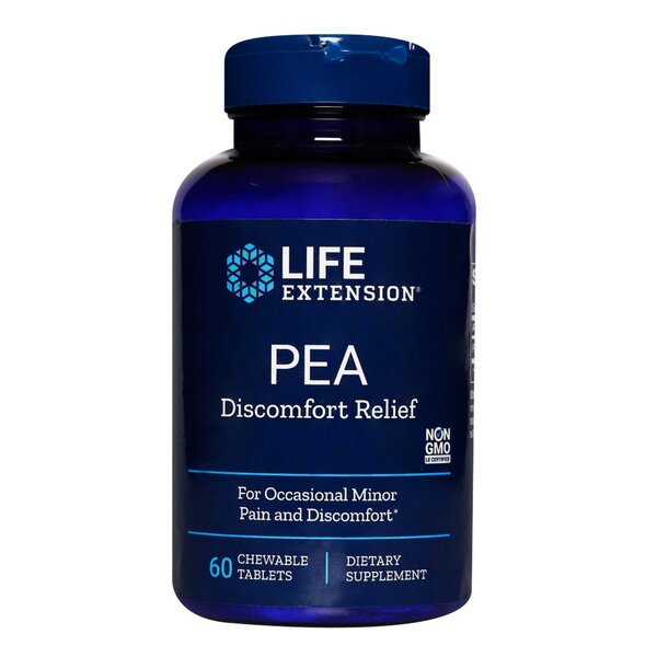 PEA Discomfort Relief - 60 chewable tablets - Sense42 Beauty and Health
