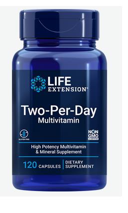 Two-Per-Day, Multivitamin - 120 caps - Sense42 Beauty and Health