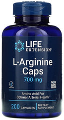 L-Arginine Caps, 700mg - 200 caps - Sense42 Beauty and Health