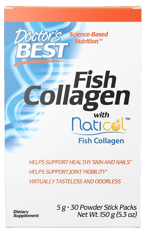 Fish Collagen with Naticol Fish Collagen - 30 stick packs - Sense42 Beauty and Health