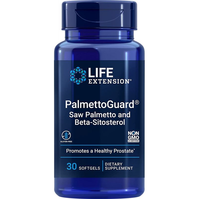 PalmettoGuard Saw Palmetto with Beta-Sitosterol - 30 softgels - Sense42 Beauty and Health