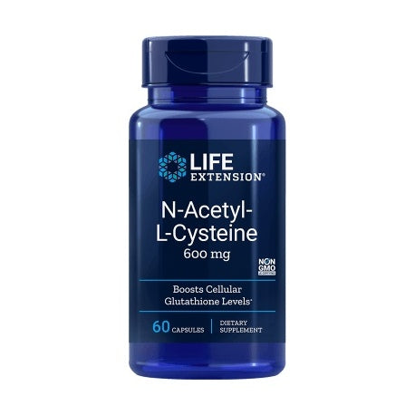 N-Acetyl-L-Cysteine, 600mg - 60 caps - Sense42 Beauty and Health