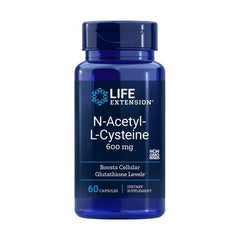 N-Acetyl-L-Cysteine, 600mg - 60 caps - Sense42 Beauty and Health