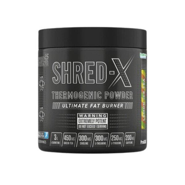 Shred-X Powder, Lemon Ice Tea (EAN 658556043950) - 300g - Sense42 Beauty and Health