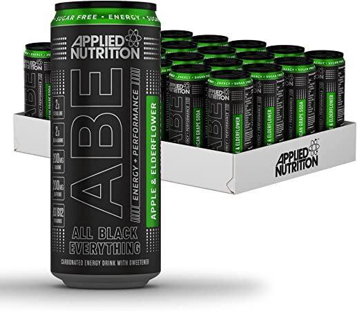 Applied Nutrition ABE Energy + Performance Cans Apple & Elderflower - 24 x 330 ml. - Sense42 Beauty and Health