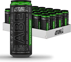 Applied Nutrition ABE Energy + Performance Cans Apple & Elderflower - 24 x 330 ml. - Sense42 Beauty and Health