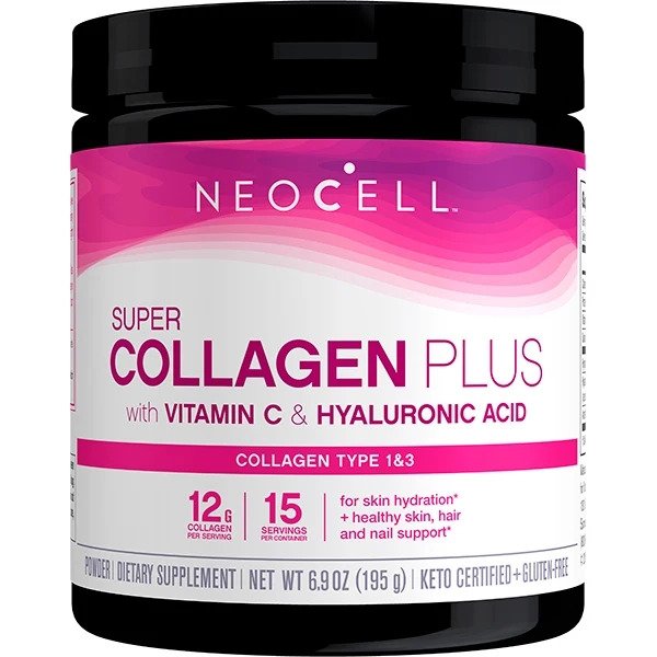 Super Collagen Plus with Vitamin C & Hyaluronic Acid - 195g - Sense42 Beauty and Health