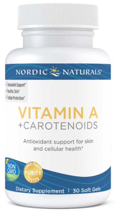 Vitamin A + Carotenoids - 30 softgels - Sense42 Beauty and Health