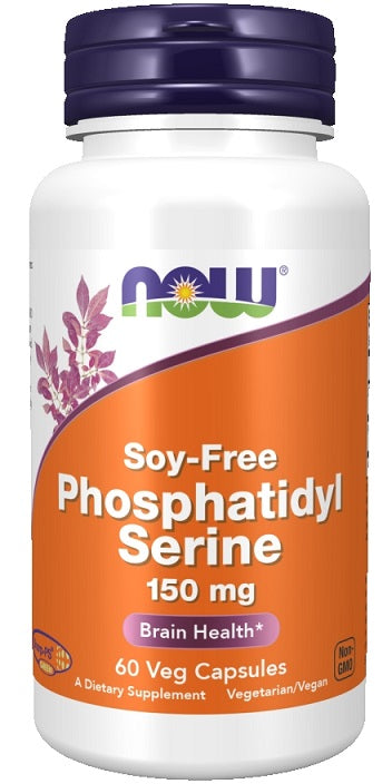 Phosphatidyl Serine, 150mg Soy Free - 60 vcaps - Sense42 Beauty and Health