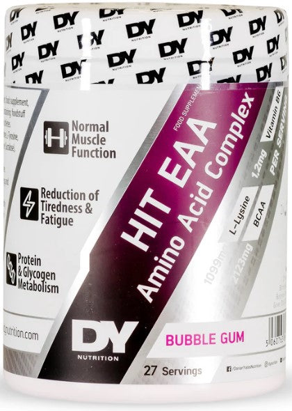 Dorian Yates HIT EAA Amino Acid Complex Bubble Gum - 360g - Sense42 Beauty and Health