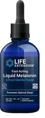 Fast-Acting Liquid Melatonin, Citrus-Vanilla - 59 ml. - Sense42 Beauty and Health