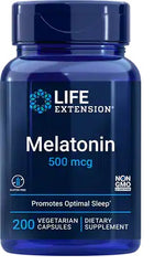 Melatonin, 500mcg - 200 vcaps - Sense42 Beauty and Health