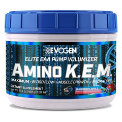 Amino K.E.M. EAA, Blueberry Apple - 492g - Sense42 Beauty and Health