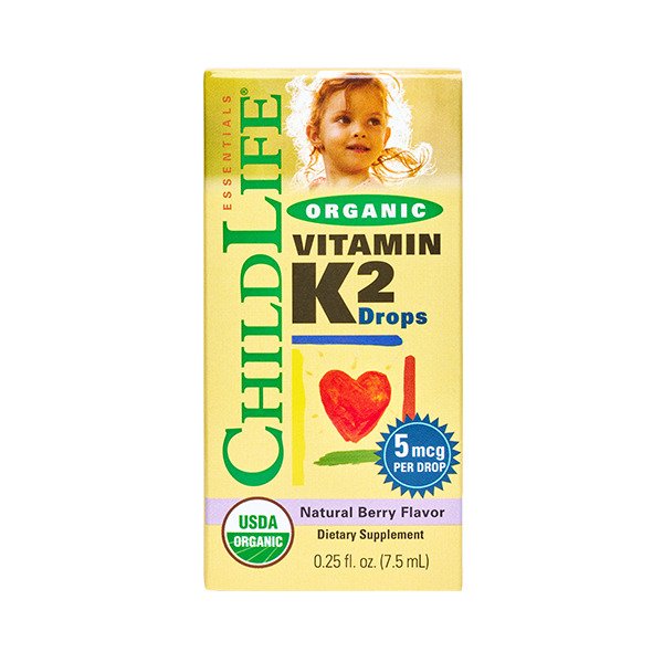 Vitamin K2 Drops, Natural Berry - 7 ml. - Sense42 Beauty and Health