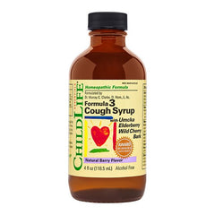 Formula 3 Cough Syrup, Natural Berry - 118 ml. - Sense42 Beauty and Health