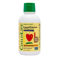Liquid Calcium with Magnesium, Natural Orange - 473 ml. - Sense42 Beauty and Health