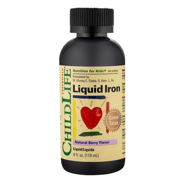 Liquid Iron, Natural Berry - 118 ml. - Sense42 Beauty and Health