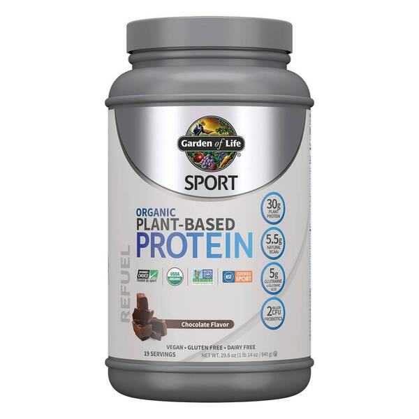 Sport Organic Plant-Based Protein, Chocolate - 840g - Sense42 Beauty and Health