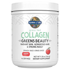Grass Fed Collagen Greens Beauty, Apple - 266g - Sense42 Beauty and Health