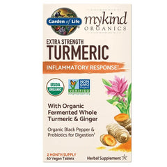 Mykind Organics Extra Strength Turmeric - 60 vegan tablets - Sense42 Beauty and Health