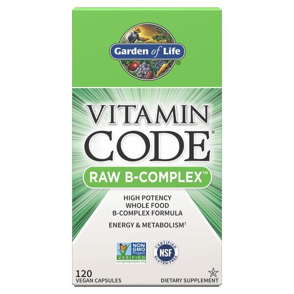 Vitamin Code Raw B-Complex - 120 vegan caps - Sense42 Beauty and Health