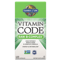 Vitamin Code Raw B-Complex - 120 vegan caps - Sense42 Beauty and Health
