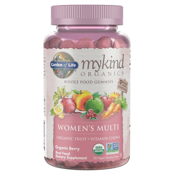 Mykind Organics Women's Multi Gummies, Organic Berry - 120 vegan gummy drops - Sense42 Beauty and Health