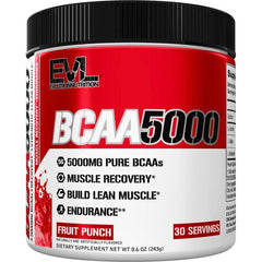 BCAA 5000, Fruit Punch - 243g - Sense42 Beauty and Health