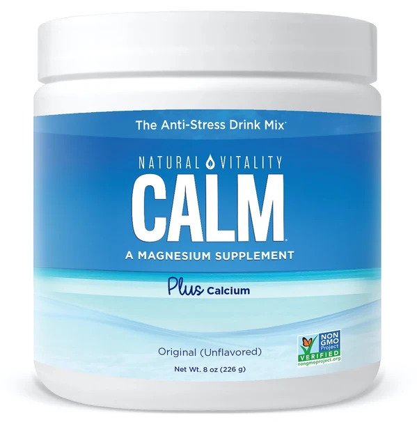 Natural Calm Plus Calcium, Unflavored - 226g - Sense42 Beauty and Health