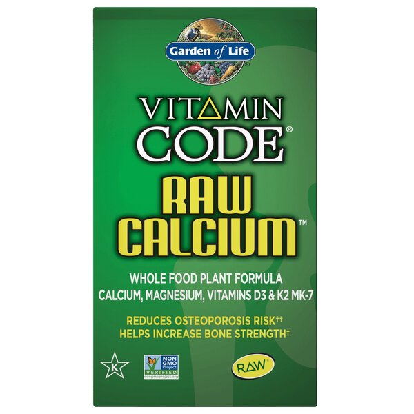 Vitamin Code Raw Calcium - 60 vcaps - Sense42 Beauty and Health