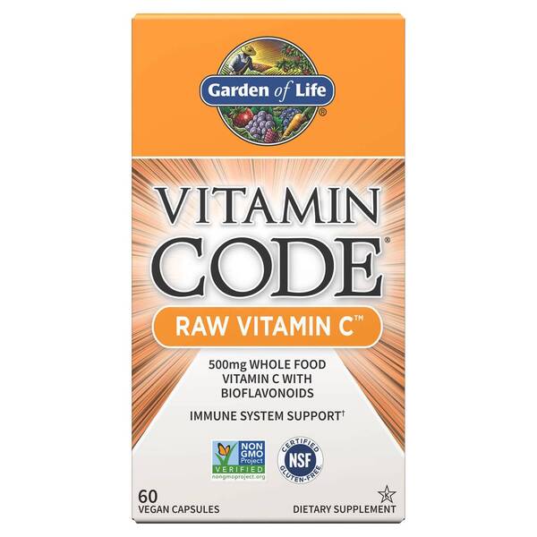 Vitamin Code Raw Vitamin C - 60 vegan caps - Sense42 Beauty and Health