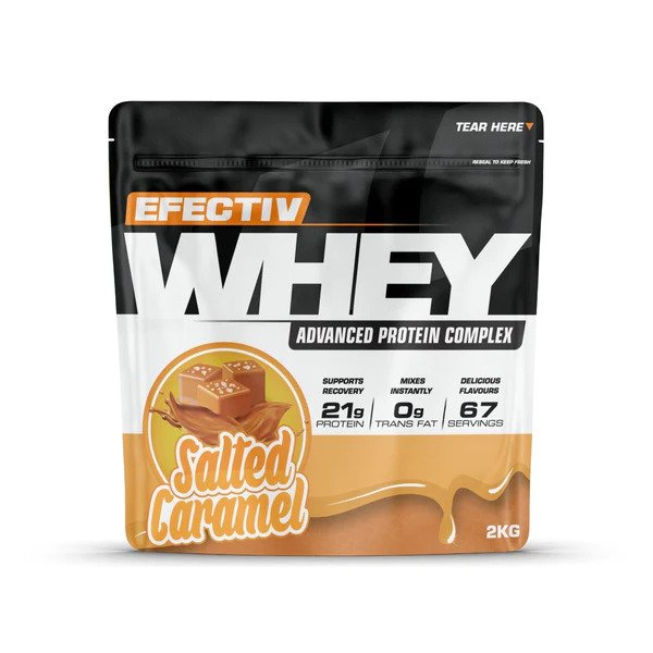 Whey Protein, Salted Caramel - 2000g - Sense42 Beauty and Health