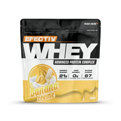 Whey Protein, Banana Creme - 2000g - Sense42 Beauty and Health