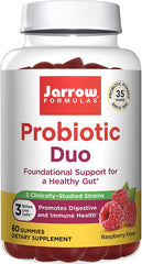 Probiotic Duo, Raspberry - 60 gummies - Sense42 Beauty and Health