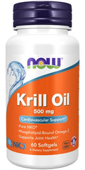Krill Oil, 500mg - 60 softgels - Sense42 Beauty and Health
