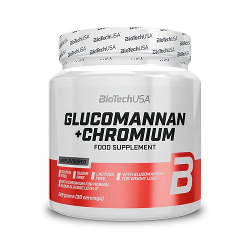 Glucomannan + Chromium - 225g - Sense42 Beauty and Health