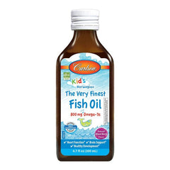 Carlson Labs Kid's The Very Finest Fish Oil 800mg Natural Mixed Berry - 200 ml. - Sense42 Beauty and Health