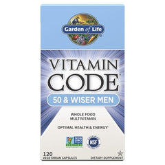 Vitamin Code 50 & Wiser Men - 120 vcaps - Sense42 Beauty and Health