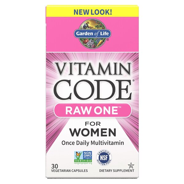 Vitamin Code RAW ONE for Women - 30 vcaps - Sense42 Beauty and Health